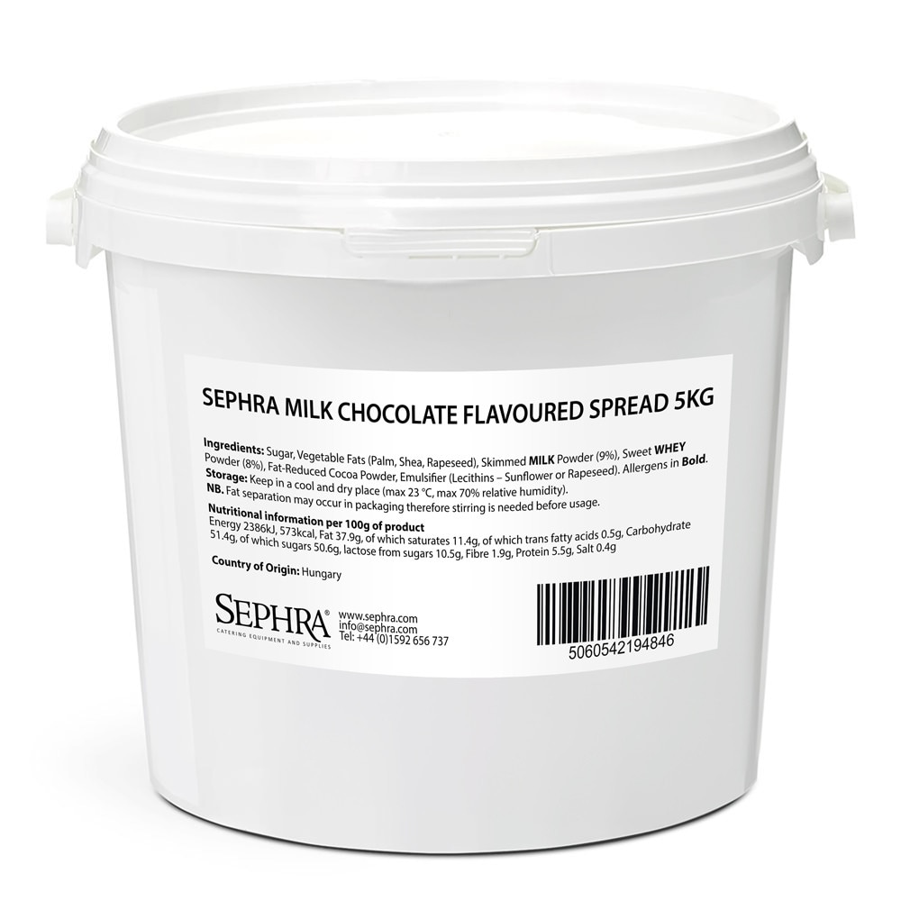 Sephra Milk Chocolate Spread 5kg